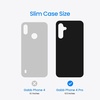 image:imageGabb Phone 4 Pro Phone Case  Slim Silicone Shockproof Drop Protection AntiScratch Microfiber Lining Durable Hard Shell  Dark RaspberrySlate Blue