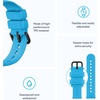 image:imageGabb Watch Style Band  Kids Watch Band Replacement Soft Silicone Strap Water Resistant Sweatproof Replacement Watch Strap for Kids Kids Smartwatch Strap  Midnight BluePink