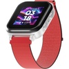 image:imageGabb Watch Sport Band  Hook and Loop Smart Watch Replacement Strap Breathable Washable Fits All Watches Adjustable for Comfort and DurabilityStrawberry Red
